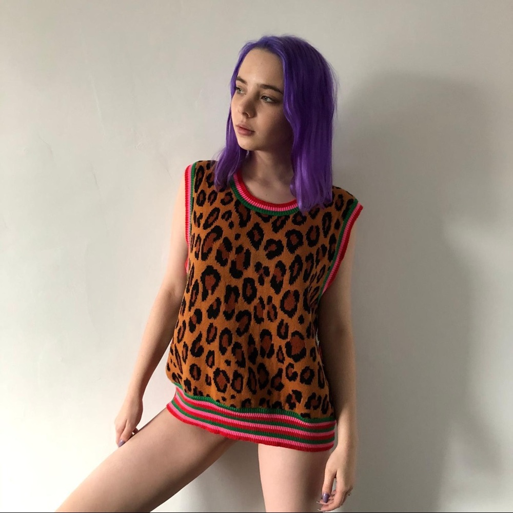Comme des garçons Homme plus Cheetah Vest